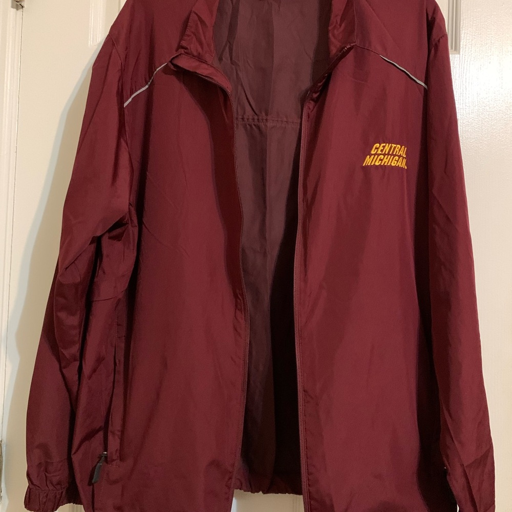 Central Michigan Maroon Jacket by North End size Large